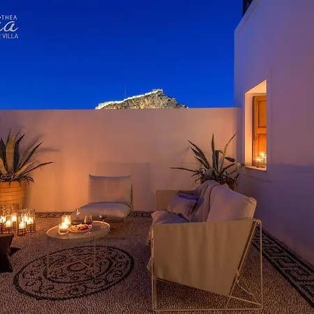 Panthea Valasia Boutique Villa Líndos Exteriér fotografie