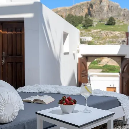 Panthea Valasia Boutique Villa Líndos Exteriér fotografie