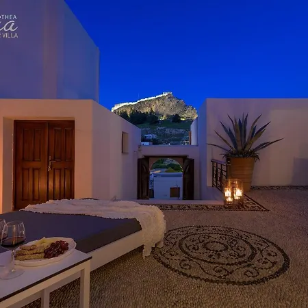 Panthea Valasia Boutique Villa Líndos Exteriér fotografie